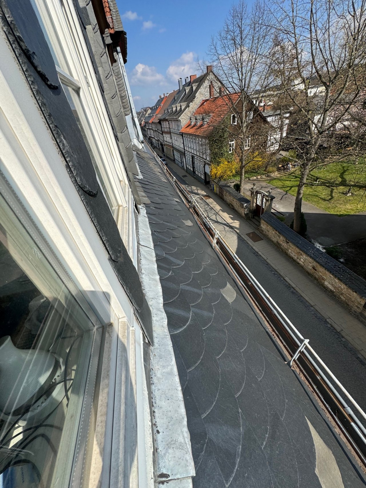 Blick aus dem Fenster